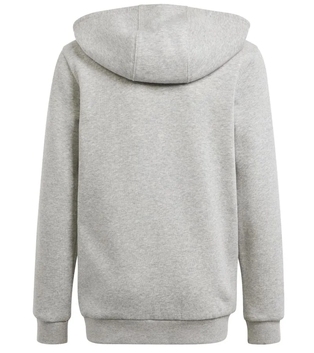 Детская теннисная толстовка Adidas Kids 3 Stripes Full-Zip - grey