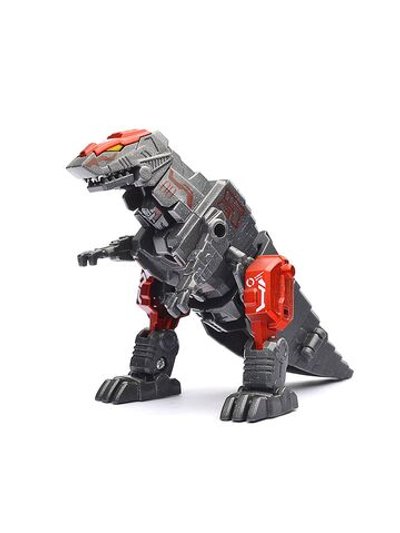 Игрушка Робот Быстрый воин трансформирующийся (HF9989-7-1) цвет серо-красный