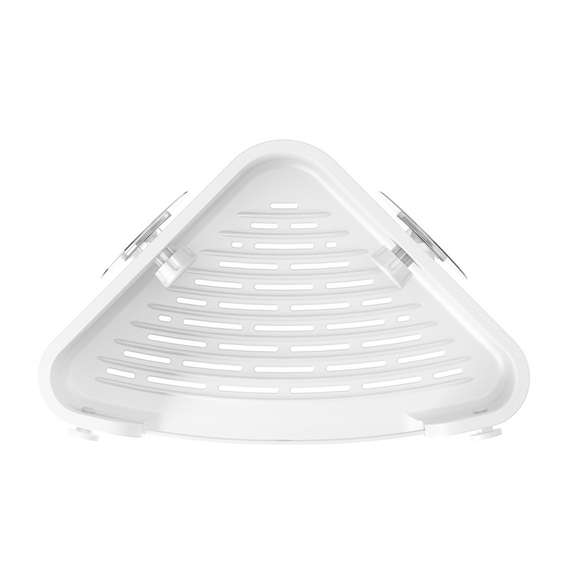 Органайзер для душа угловой flex adhesive, белый