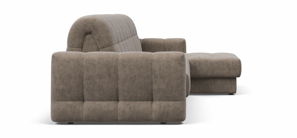 Угловой диван Босс Слип 160 Велюр Роял тауп