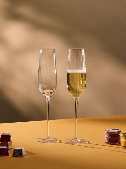 Набор бокалов для шампанского alice в подарочной упаковке, 200 мл, 2 шт.