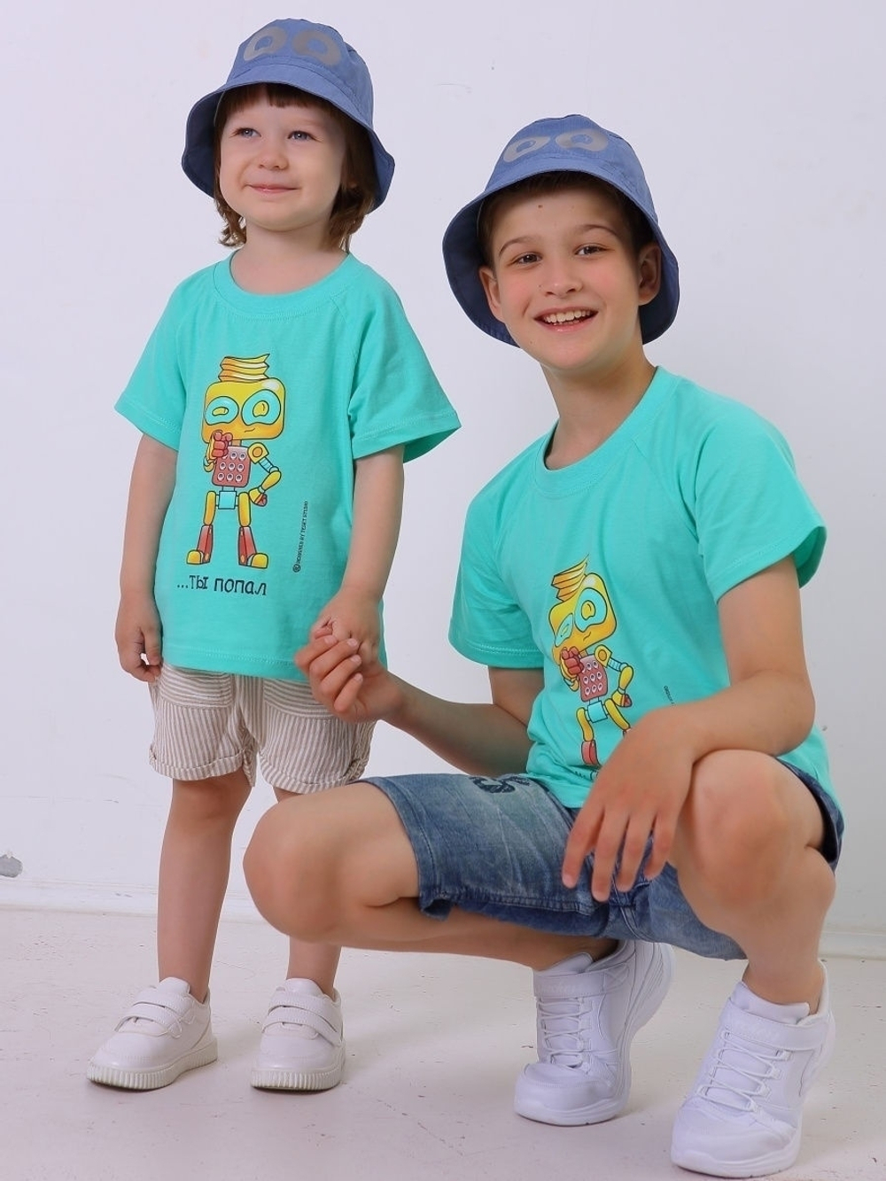 Панама детская солнцезащитная для девочек и мальчиков со светоотражающим эффектом CROOT