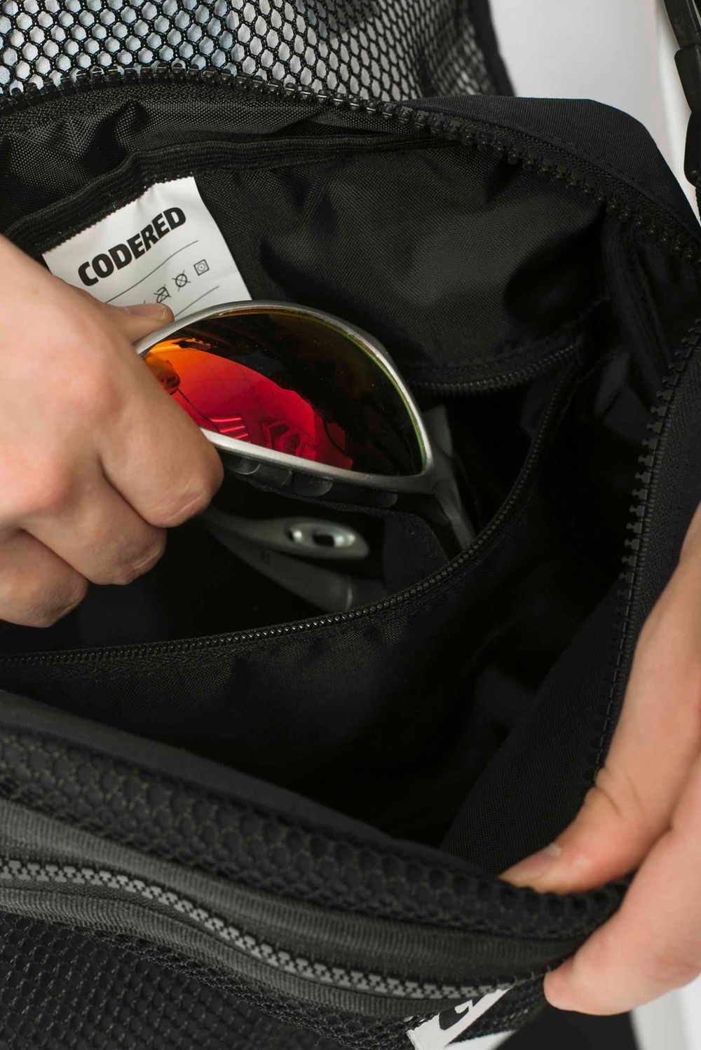 Сумка Codered для документов Horizon Bag Черный/Синий Чернильный