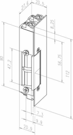 Электрозащелка effeff 1405RR