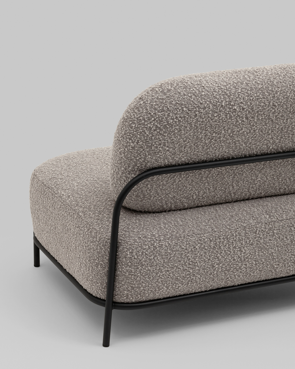 Диван Стоун new ткань букле серо-бежевый