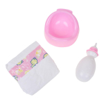 Пупс функциональный с аксесс., пакет 1104A