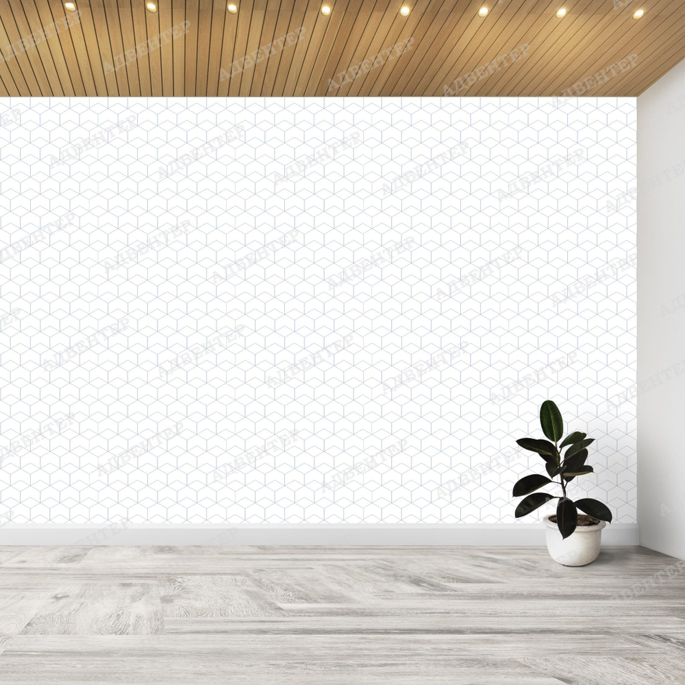 Фотообои IT-КУБ белые 093