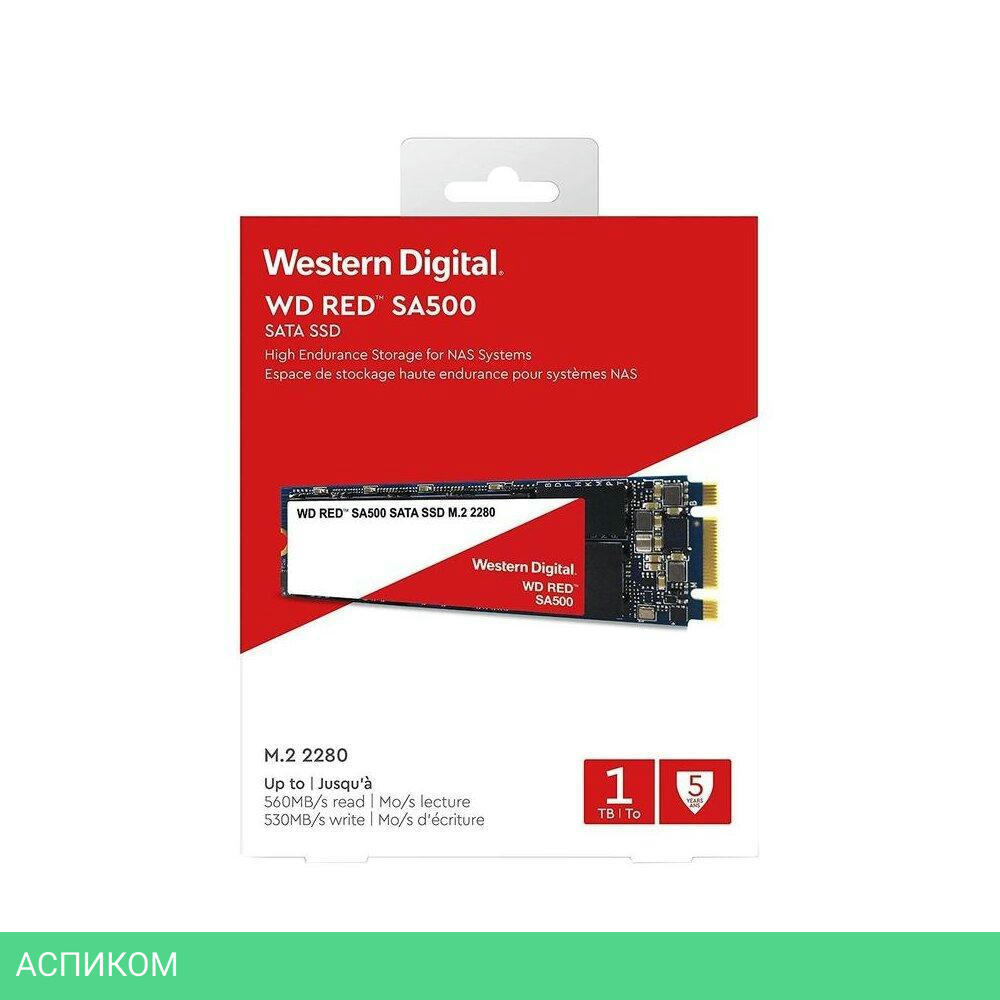 SSD диск WD WDS100T1R0B