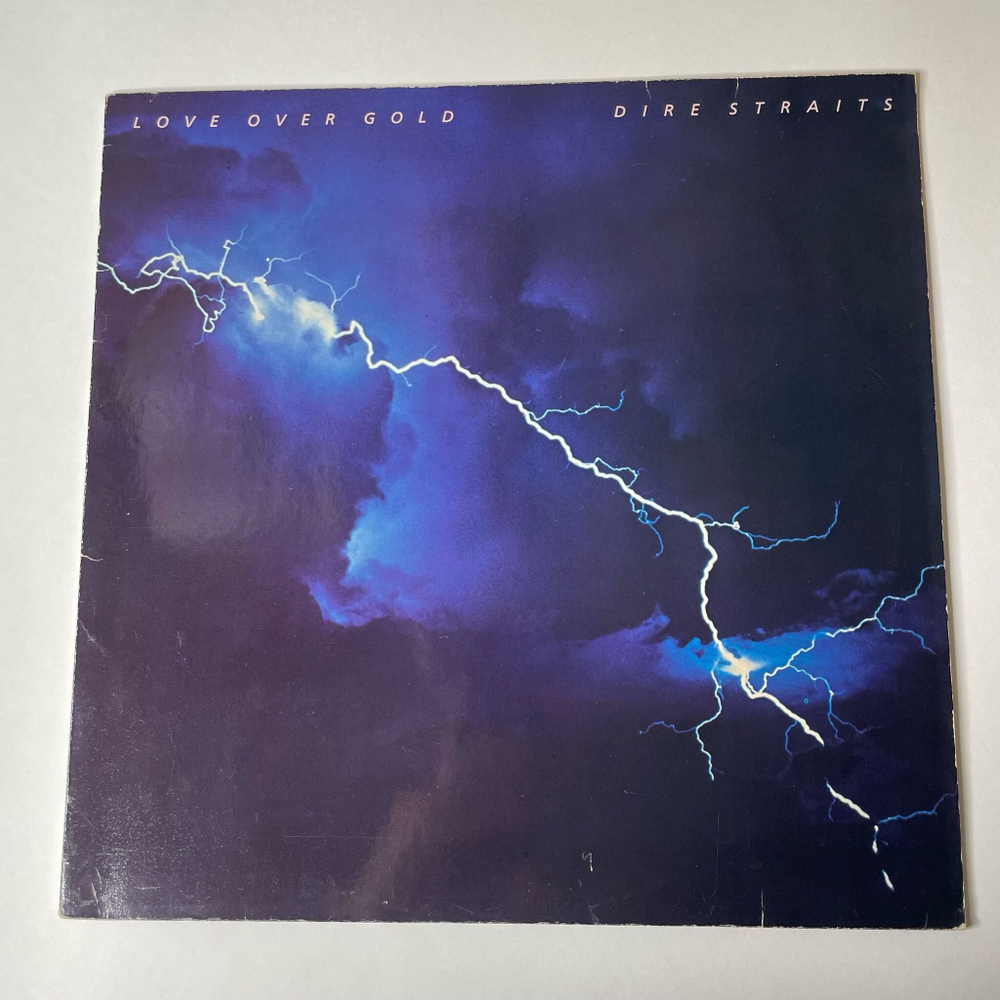 Винтажная виниловая пластинка LP Dire Straits Love Over Gold (Germany 1982)