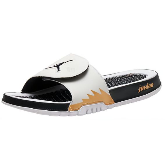 Jordan Hydro 5 'White Metallic Gold'