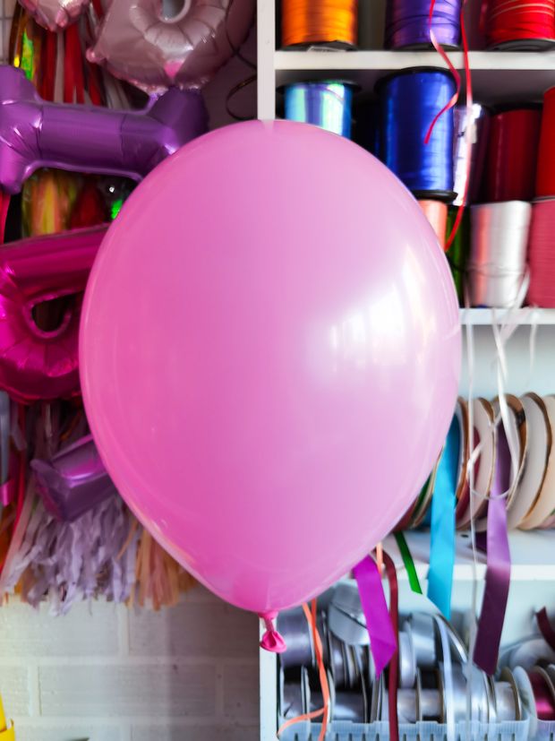 B Шар пастель 12'' / 30 см №4 розовый цикламен (БГ-17)