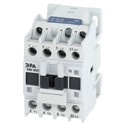 Контактор ЭРА PRO KKM11-009-230-01-E КМИ-10911 9А 230В/АС3 1НЗ