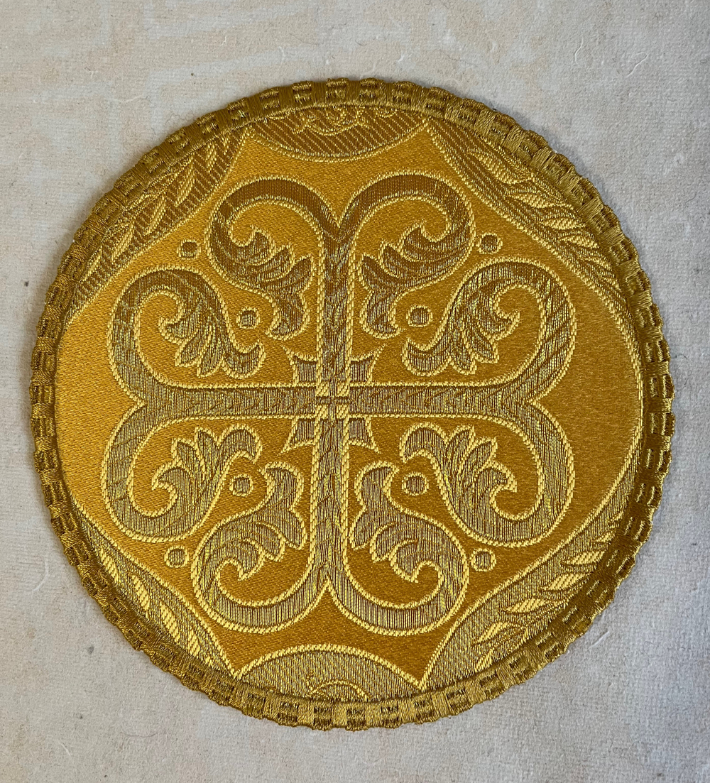 Салфетка под подсвечник или диск на чашу жесткая