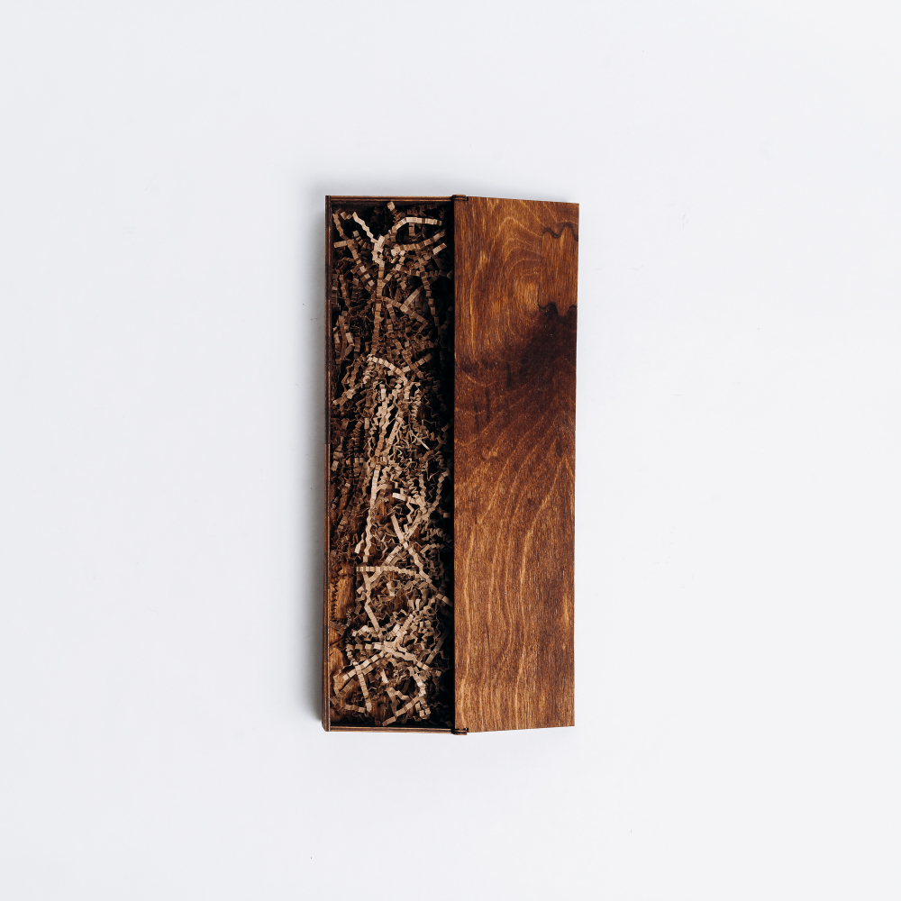 Деревянный Органайзер, короб, футляр для веретена 330 мм. OV1