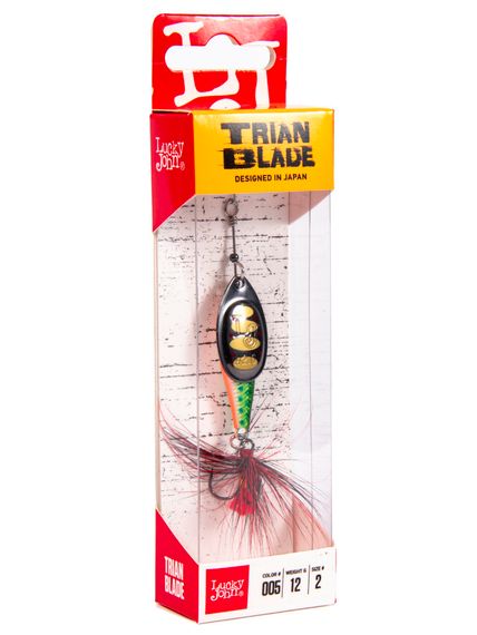 Блесна вращ. Lucky John TRIAN BLADE ROUND 12.0г 005 в блистере