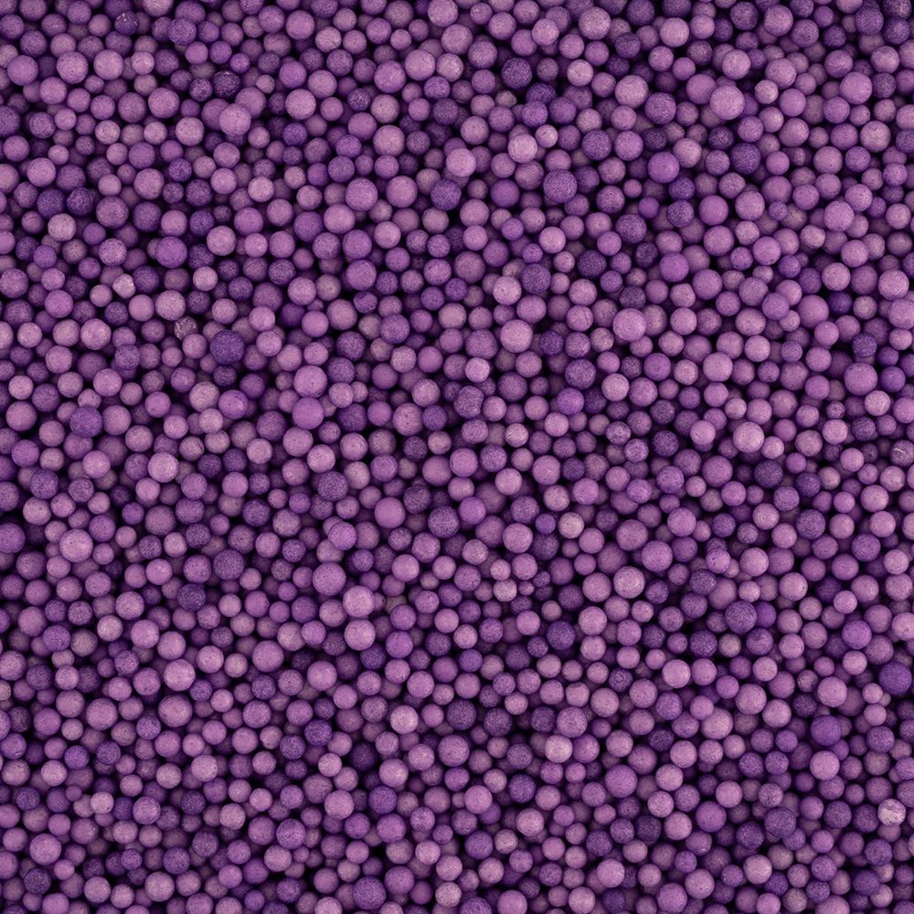 Шарики пенопласт, Фиолетовый, 2-4 мм, 10 гр.