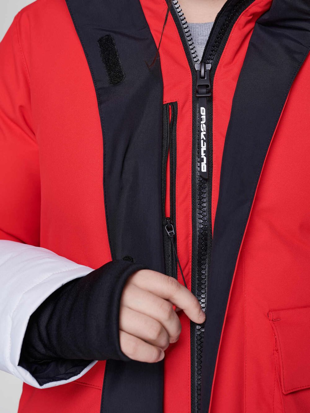 Куртка для девочки пуховая BASK juno LIATRIS красный