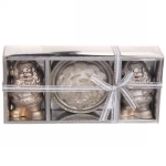 Свечи новогодние «Новогодний вечер» 18*9 см (набор 5 шт), шампань