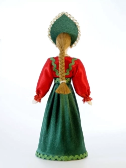 Кукла коллекционная Костромичка в праздничном костюме