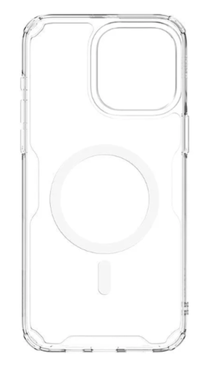 Чехол-накладка Nillkin Nature TPU Pro Magnetic Case для iPhone 15 Pro Max термополиуретан (прозрачный)
