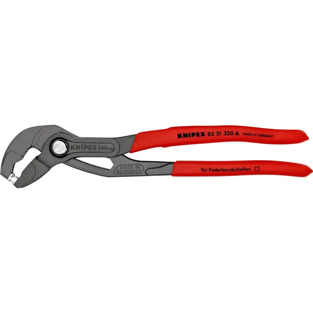 Щипцы для пружинных хомутов черненая 250 мм Knipex 85 51 250 A SB