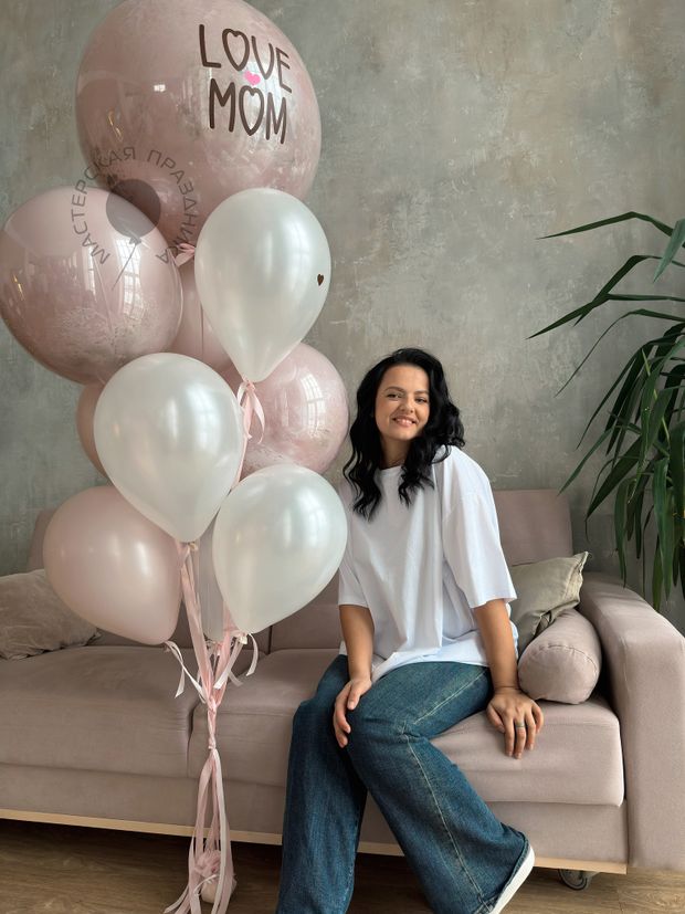 "Нежные обещания" (набор из 10 шаров) №2308