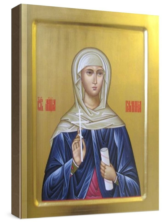 Галина Коринфская (рукописная икона)