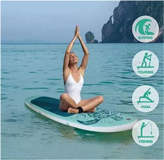 Сапборд Funwater Green Turtle 320 см