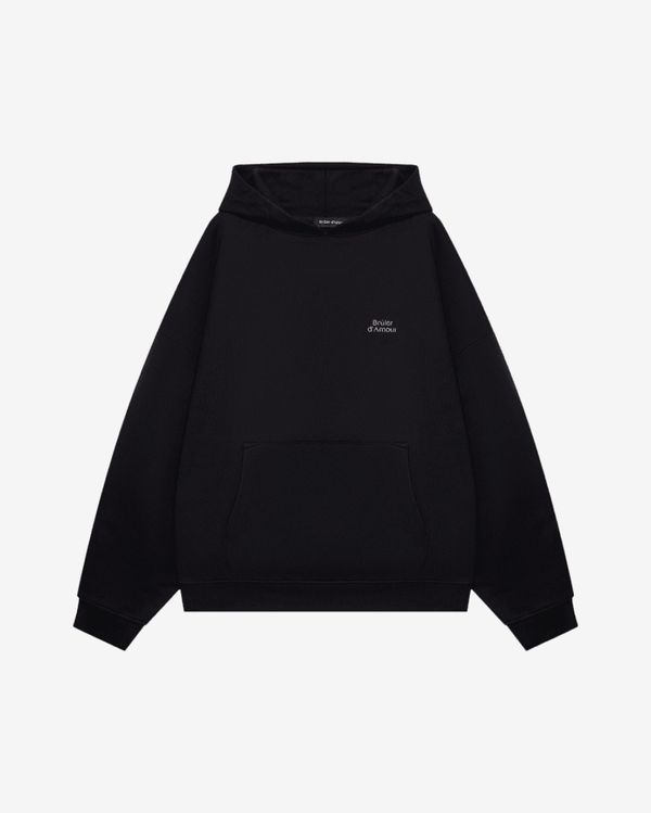 Худи Logo de base 01 черное - фото 1