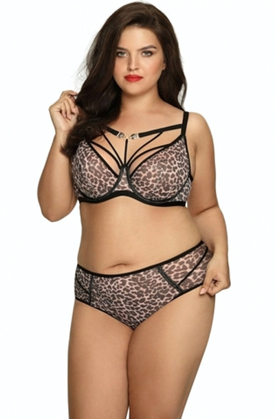 Трусики-слипы Stella хищной расцветки (Размер: XL) (Цвет: леопард)