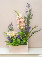 Искусственные цветы для декора в кашпо