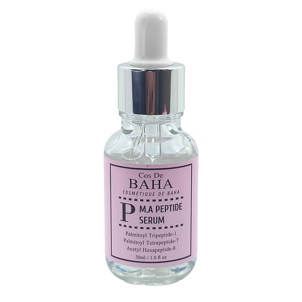 Антивозрастная пептидная сыворотка для лица Cos De BAHA Peptide Serum (P) лифтинг, разглаживание морщин и интенсивное омоложение, 30мл