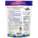 DelighTeas, Ayurvedic Butterfly Pea Flower Bliss, травяной чай, без кофеина, 30 роскошных чайных пакетиков Pyramid, 60 г (2,1 унции)