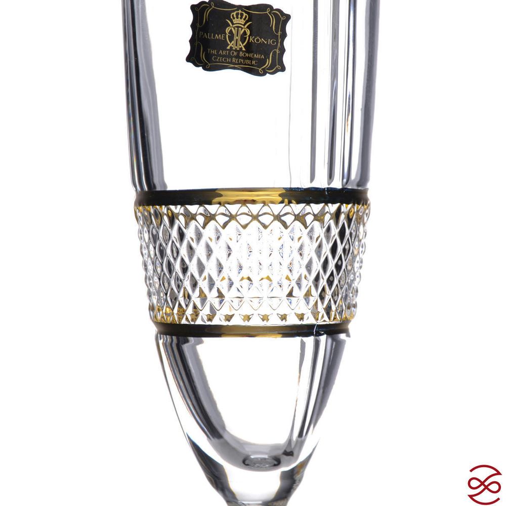 Набор фужеров Brillante Gold 190мл (6 шт)