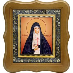 Елисавета Ярыгина, преподобномученица, монахиня. Икона на холсте.