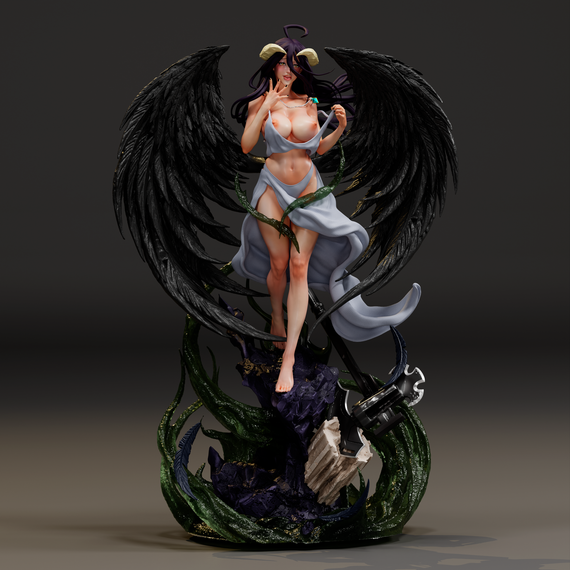Albedo topless - Overlord