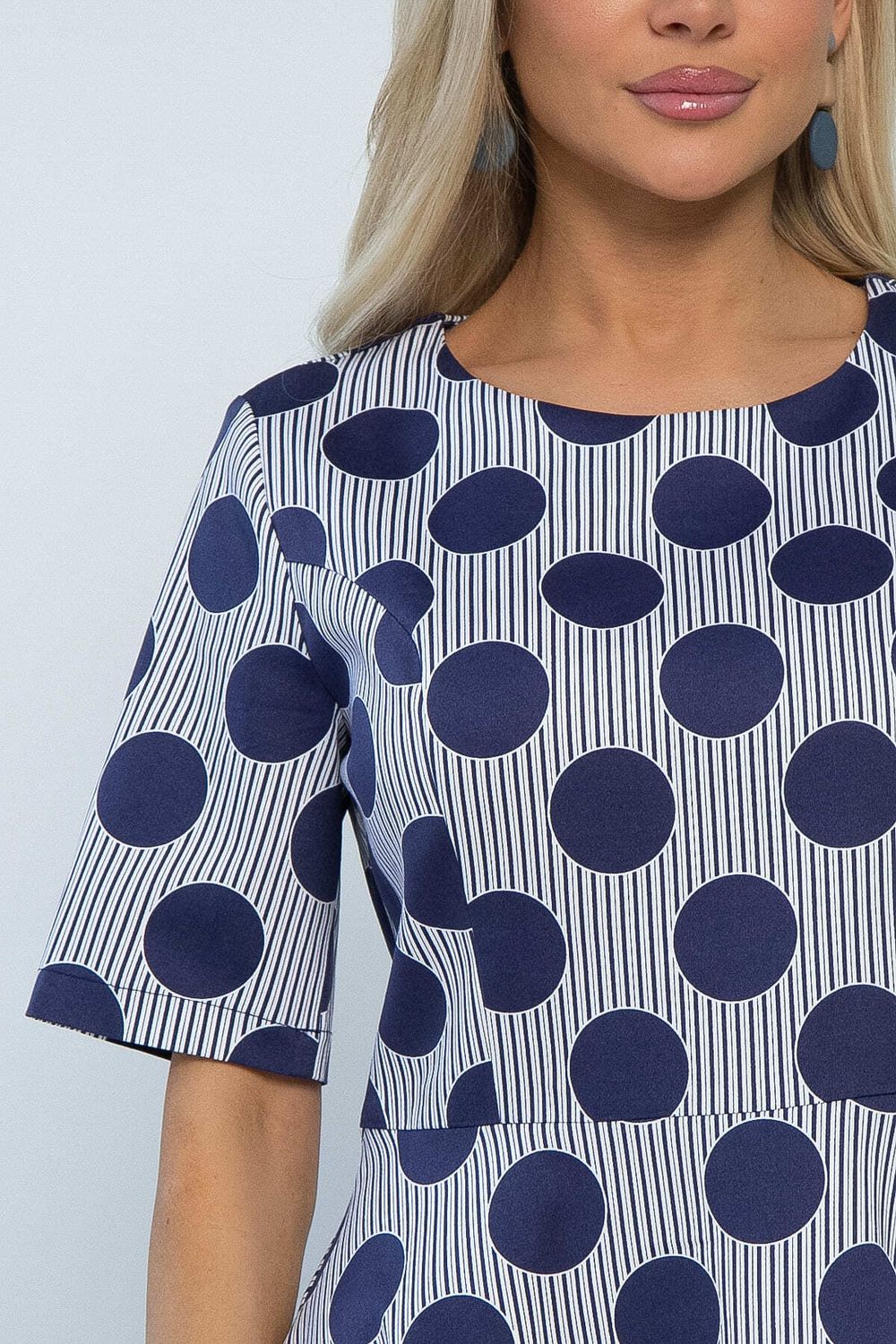 Платье Стиляги (голубое) П13418-16М LT Collection