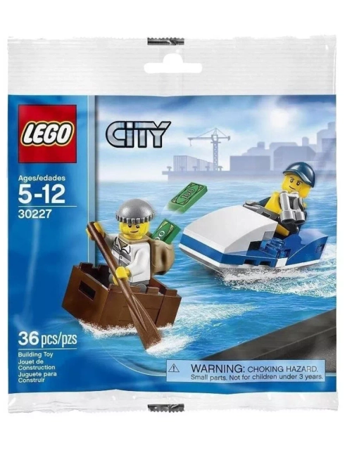 Конструктор LEGO City 30227 Полицейский гидроцикл