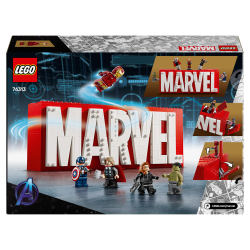 LEGO Marvel Super Heroes - Логотип MARVEL с минифигурками 76313