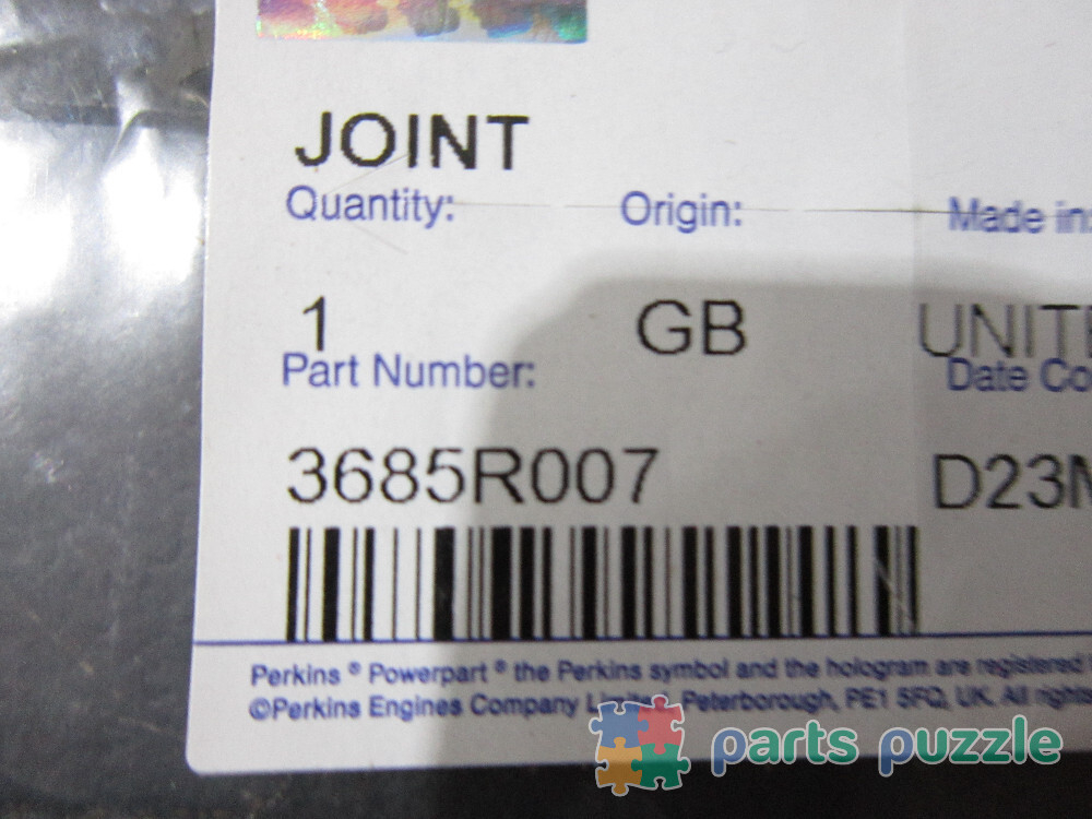 Прокладка топливоподкачивающего насоса / JOINT АРТ: 3685R007