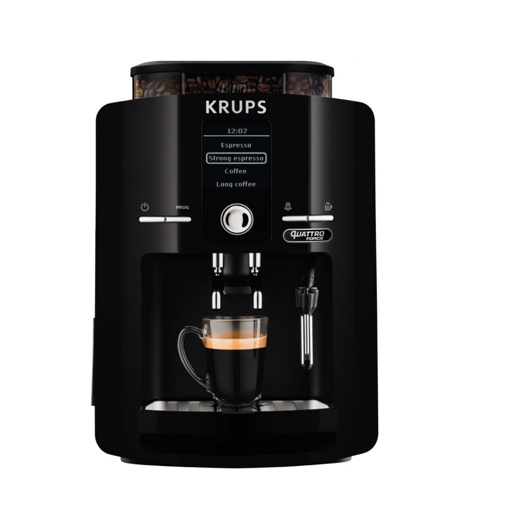 Автоматическая кофемашина Krups ESPRESSERIA EA82F010 с Тостером Tefal Smart&Light TT640810