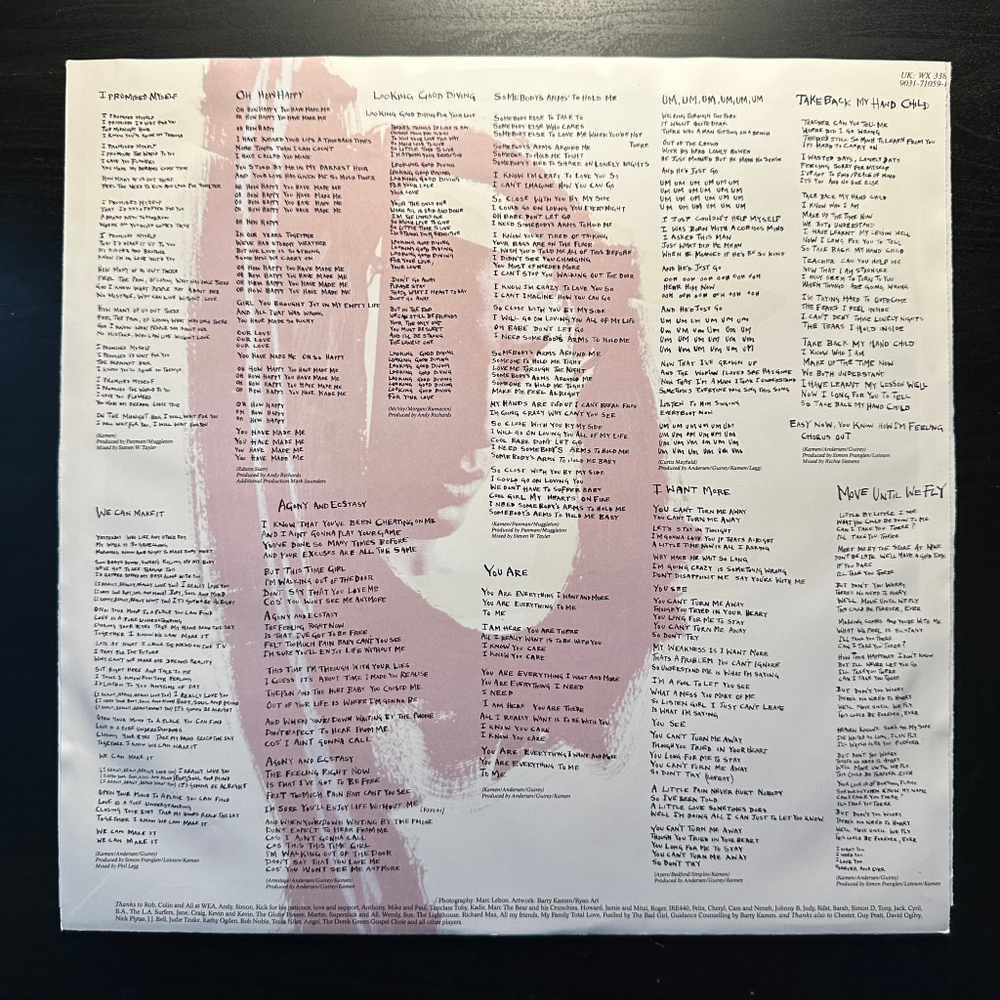 Nick Kamen - Move Until We Fly (Европа 1990г.)