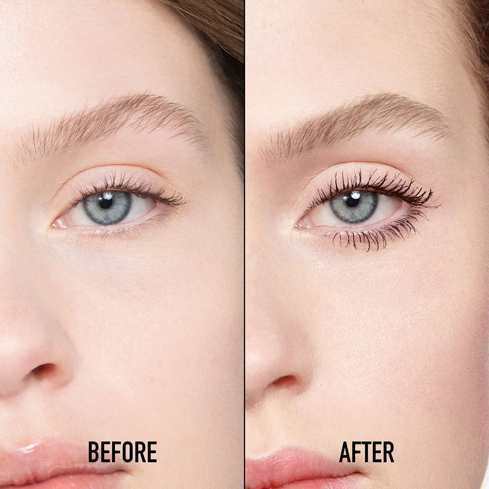 DIOR Diorshow Iconic Overcurl - Тушь для ресниц, увеличивающая объем и подкручивающая, флакон с возможностью заполнения оттенок 694 Brown, 6 g