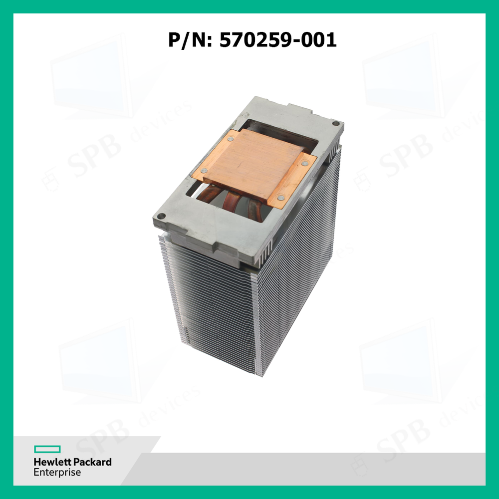 Радиатор HP DL580 DL980 G7 Heatsink LGA1567 , 570259-001 591207-001