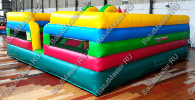 Надувной батут "Гусеничка"