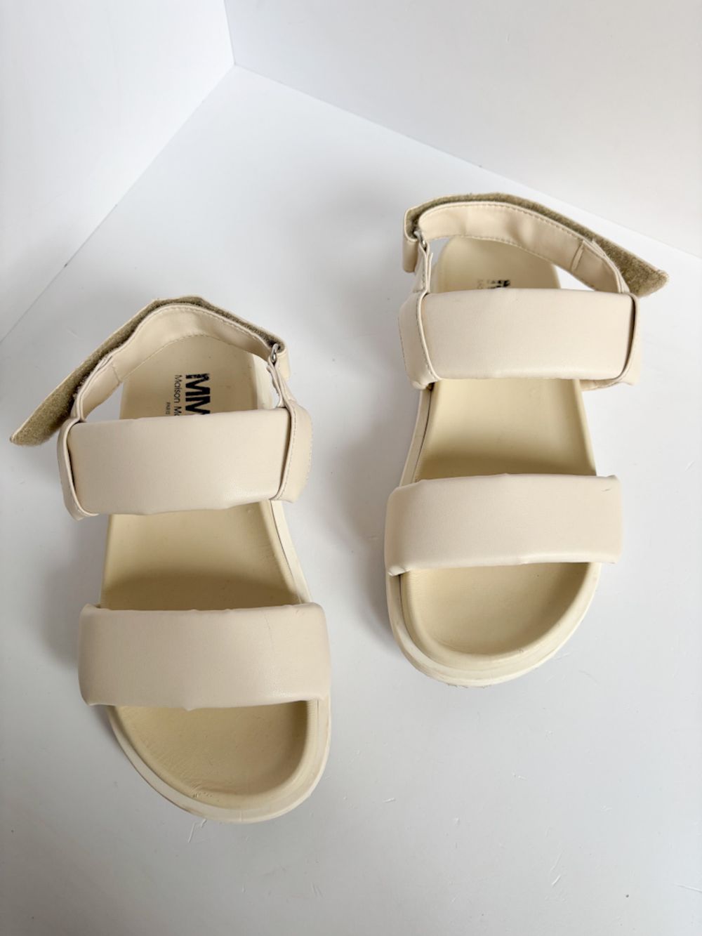 Кожаные сандалии MM6 Maison Margiela, 36