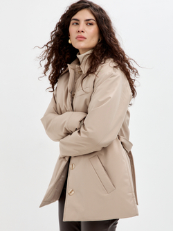 Бежевая куртка Hedman