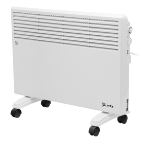Конвектор электрический CH-1500, 1500 Вт, X-образный нагреватель, термостат, колеса MTX