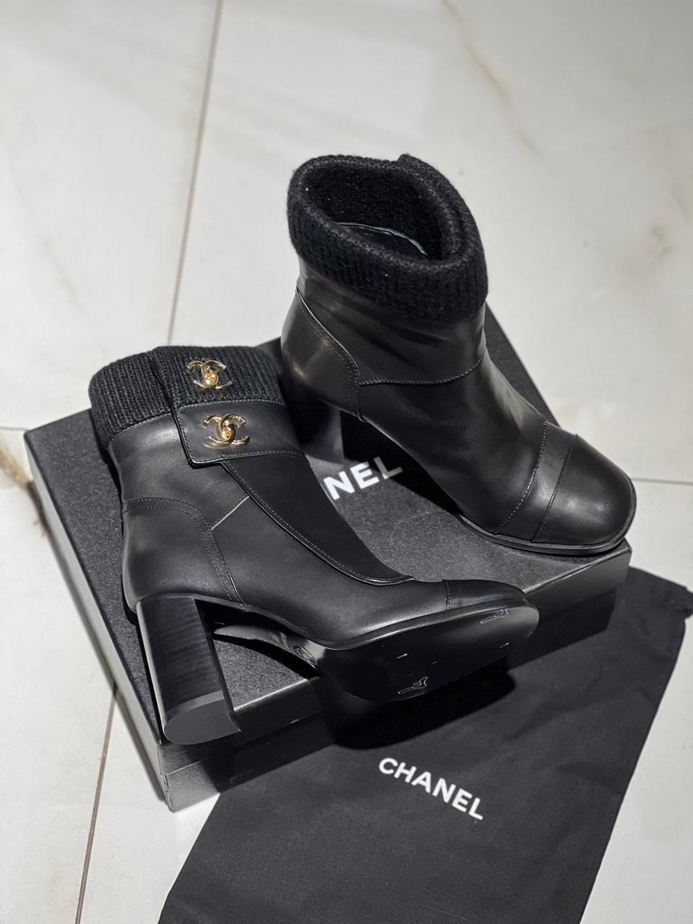 Ботильоны CHANEL