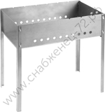 GRINDA Barbecue 500x300x500 мм, нержавеющая сталь, 1.5 мм, сборный мангал (427784)